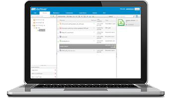 GFI Archiver Archivierung Daten