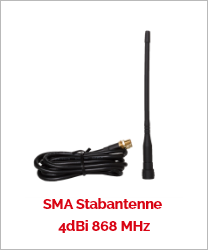 SMA Stabantenne 4dBi 868 MHz
