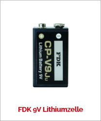 FDK 9V Lithiumzelle