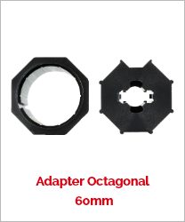 Adapter Octagonal 60mm