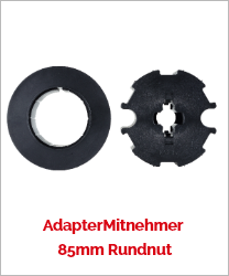 AdapterMitnehmer 85mm Rundnut