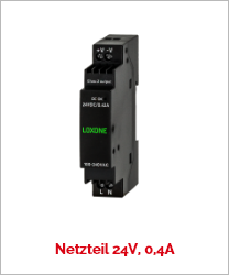 Netzteil 24V, 0,4A