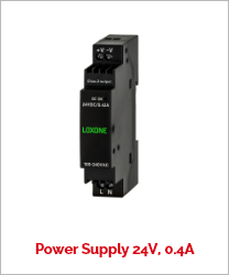  Power Supply 24V, 0.4A