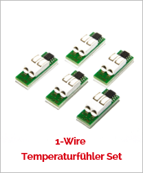 1-Wire Temperaturfühler Set