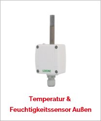 Temperatur & Feuchtigkeitssensor Außen