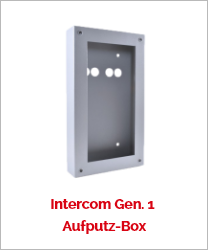 Intercom Gen. 1 Aufputz-Box