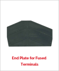 End Plate for Fused Terminals