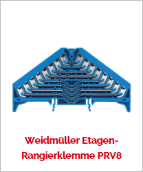 Weidmüller Etagen-Rangierklemme PRV8