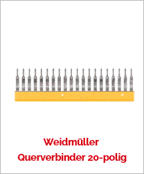 Weidmüller Querverbinder 20-polig