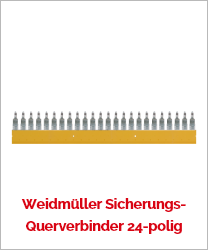 Weidmüller Sicherungs-Querverbinder 24-polig