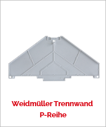 Weidmüller Trennwand P-Reihe