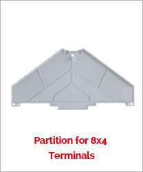 Partition for 8x4 Terminals