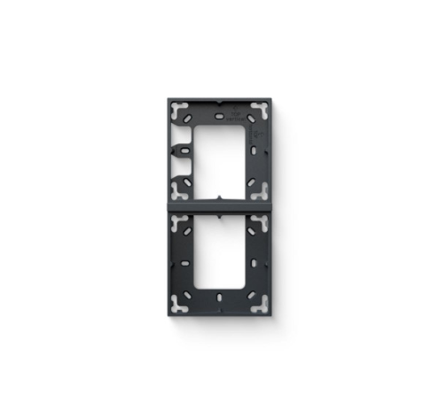 Mounting frame 2-fold black
