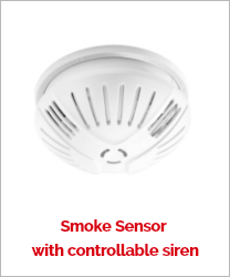 POPP Smoke Sensor with controllable siren