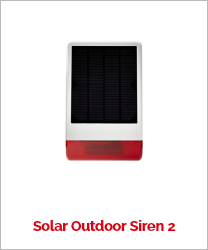 POPP Solar Outdoor Siren 2